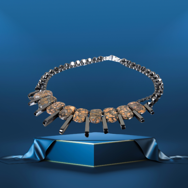 Multi stone necklace