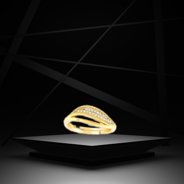 Alibo mdern pattern ring
