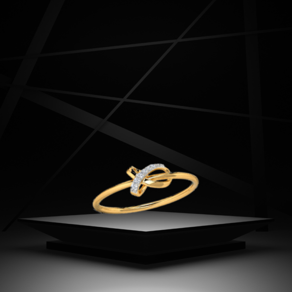 Alibo silver & gold ring