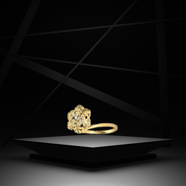 Aliba Flower pattern ring
