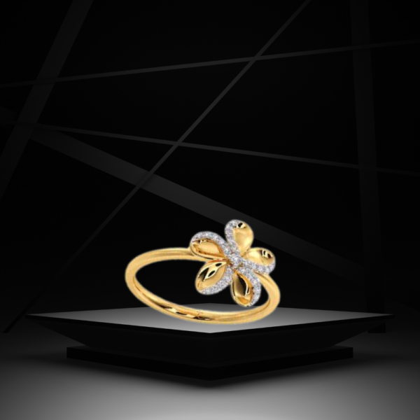 thin platted flower shaped