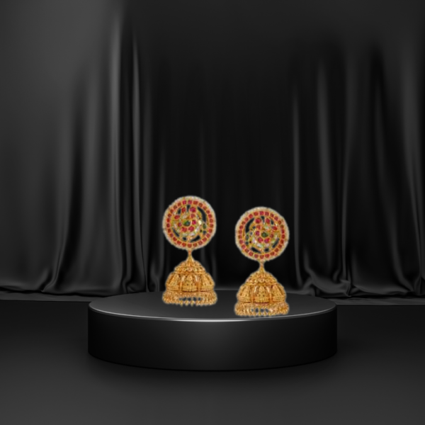 Alibo circle shaped earing