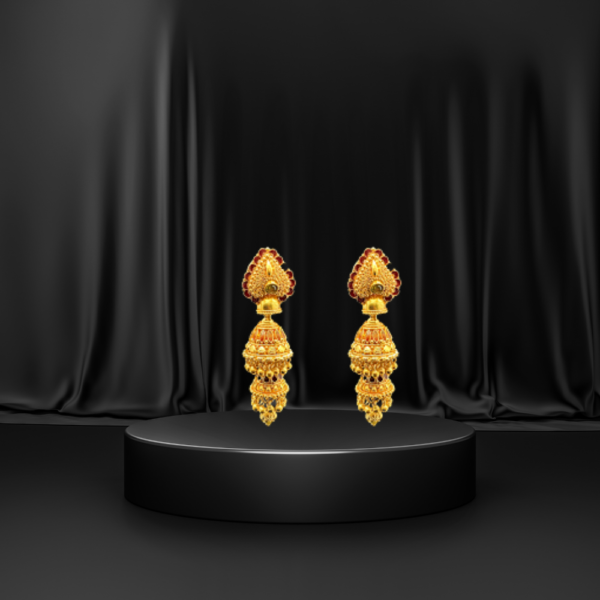Diamond shape jumka